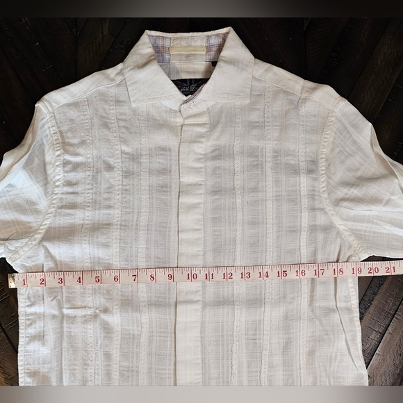 English Laundry /Christopher Wicks Y2K, Button Down Gabara Style EUC Men's Small - Picture 9 of 14